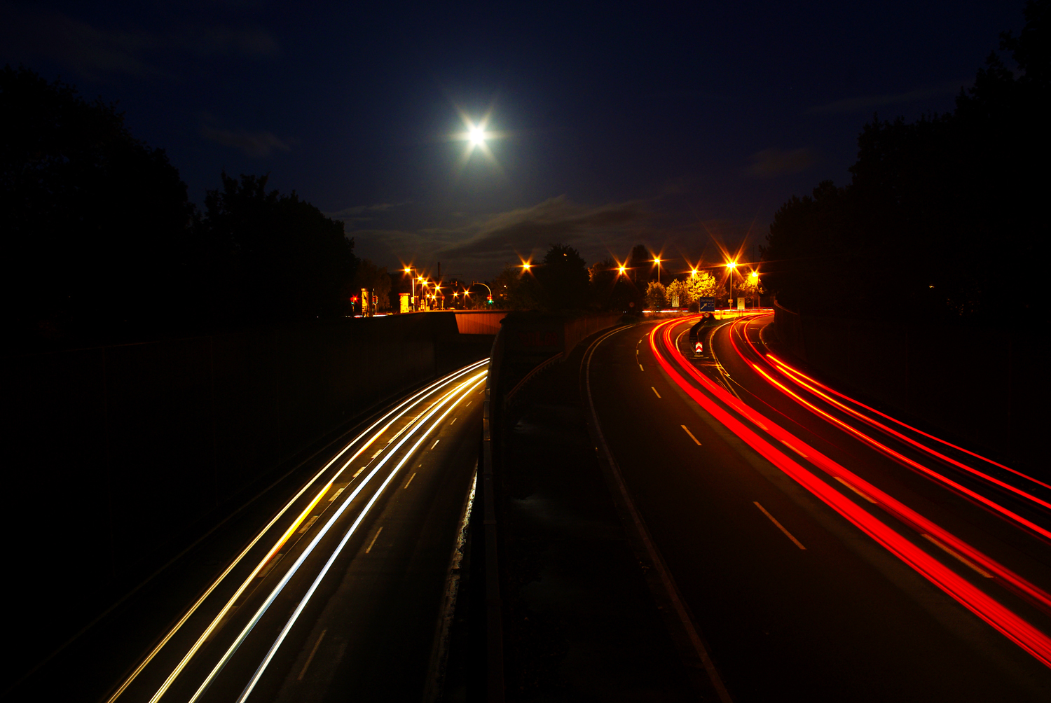 Flughafenstraße Richtung Hannover